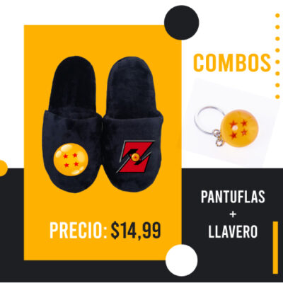 pantuflas de dragon ball